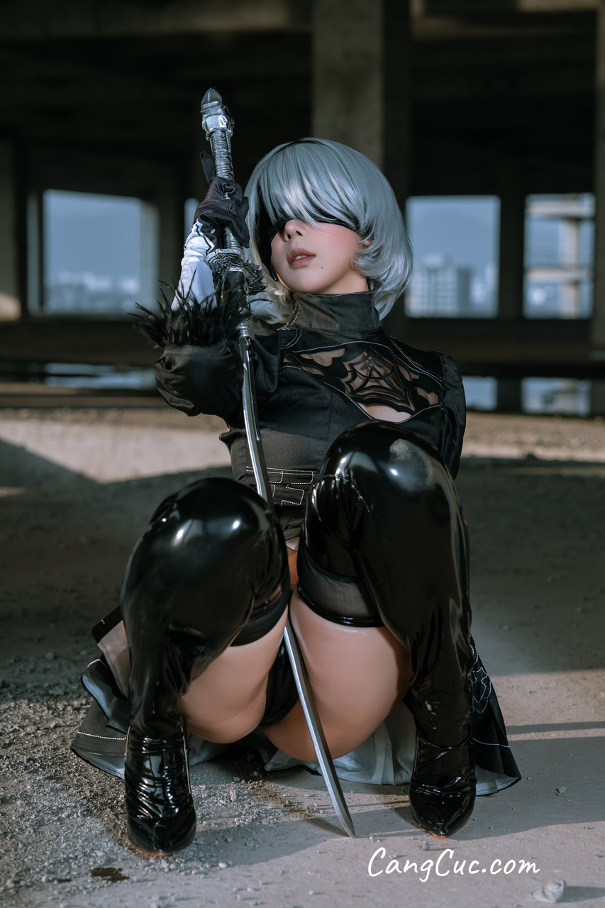 Coser@云溪溪 (Yunx1x1) & 奶桃 – 2B本 YoRHa No.2 Type B 下 ảnh 157